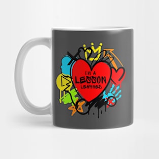 Lesson Learned Design Mug